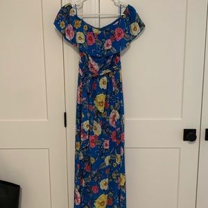 Floral maxi dress